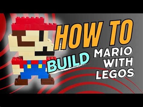 How To Build Super Mario With Legos Youtube