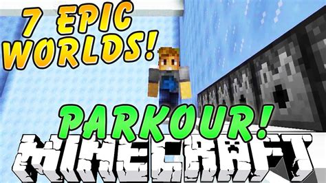 Minecraft ` Parkour 7 World Parkour Wprestonplayz Youtube