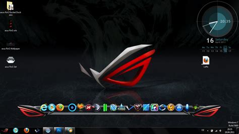 asus RoG Desktop Set by LordFussel on DeviantArt