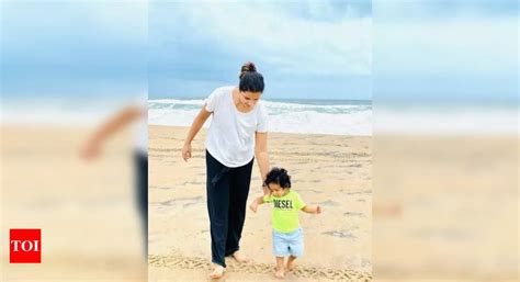 Tollywood Actress Gets Trolled For Dancing In Bikini With Her Son