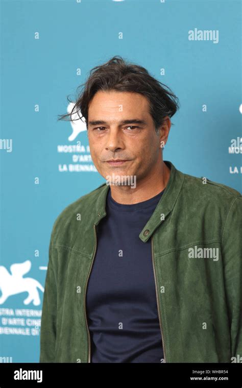 Italy Lido Di Venezia September 2 2019 Italian Actor Marco