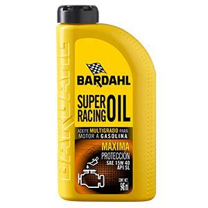 Bardahl Super Racing Oil Sae W Api Sl Bardahl