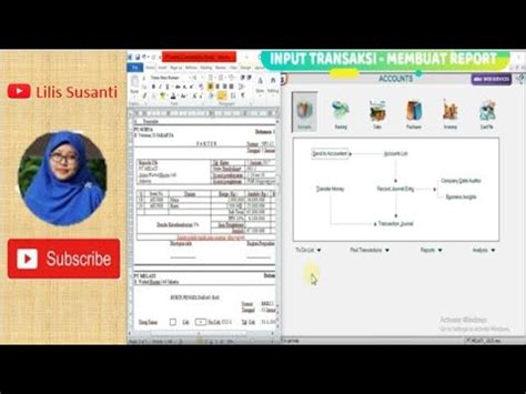 Input Transaksi Sampai Dengan Membuat Report Laporan Keuangan