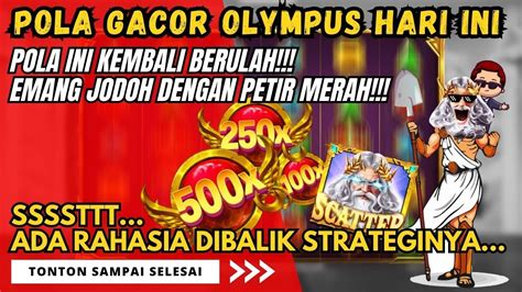 INFO SLOT GACOR HARI INI POLA INI EMANG JODOH DENGAN PETIR MERAH