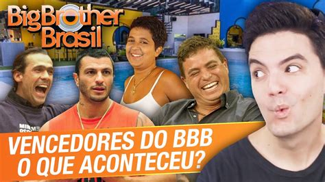 VENCEDORES DO BBB O QUE ACONTECEU 1 10 YouTube