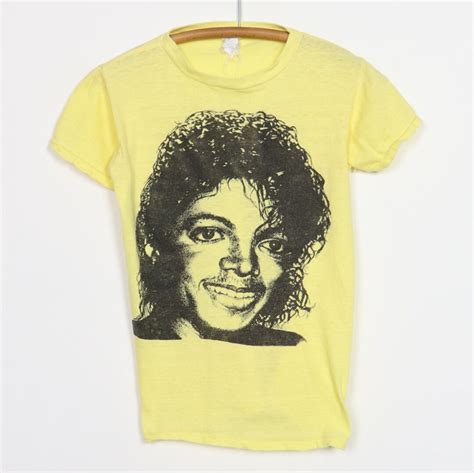 Vintage 1980S Michael Jackson Shirt Bluefink