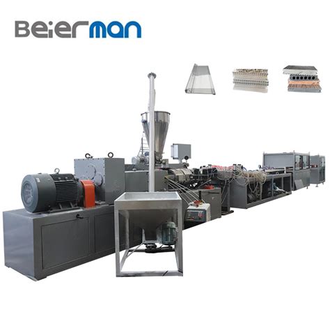 Beierman Industry Hot Sale Plastic Profile Extruder For Pvc Wpc Upvc