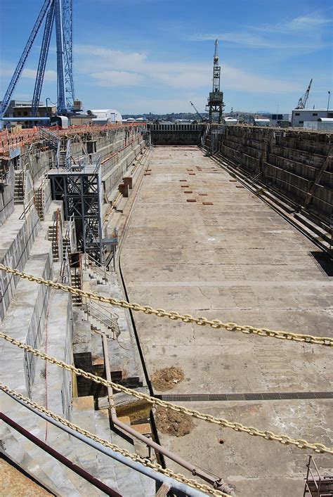 Mare Island Naval Shipyard Drydock This Is One Of The D Flickr