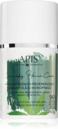 Apis Natural Cosmetics Cannabis Home Care Light Moisturising Cream For