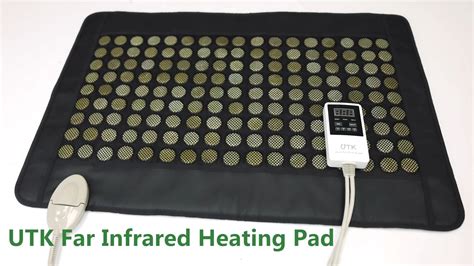 Utk Upgrade Jade Far Infrared Heating Pad For Back Pain Relief Utk