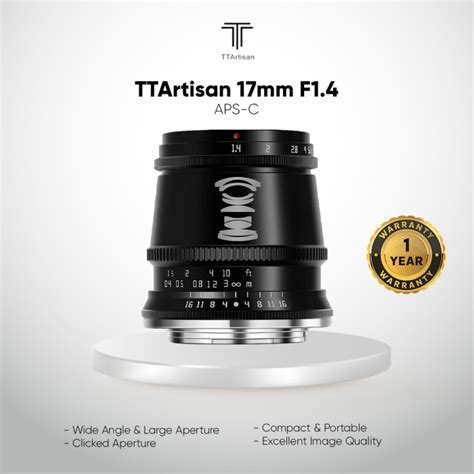 Jual Ttartisan 17mm F1 4 Aps C Lens Camera Shopee Indonesia