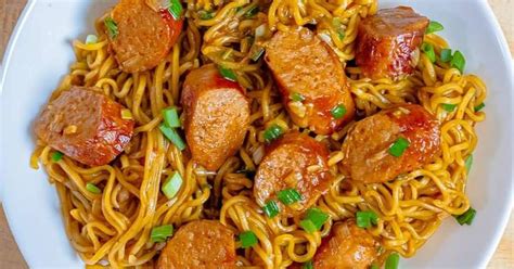 Indomie Noodles And Sausage Recipe By Bdawakee 123 Cookpad