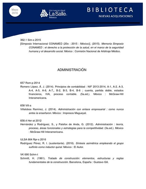 Derecho Boletín Mayo 2016 by Biblioteca La Salle Issuu