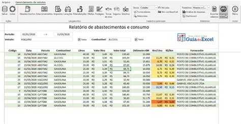 Planilha De Checklist De Ve Culos Excel Gratuita Guia Do Excel