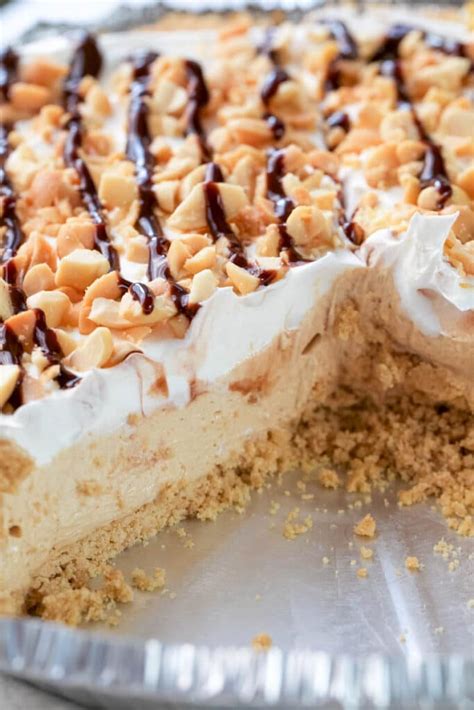 No Bake Peanut Butter Pie All Things Mamma