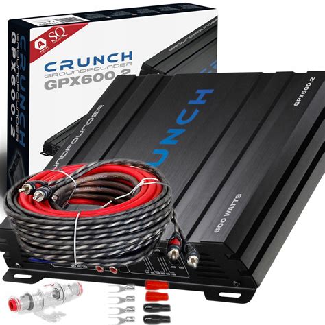 Mocny Wzmacniacz Crunch GPX600 2 300W Rms Kable Sklep Opinie Cena