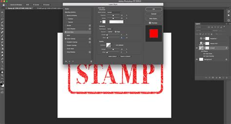 Create Grunge or Rubber Stamp Text Effect in Photoshop