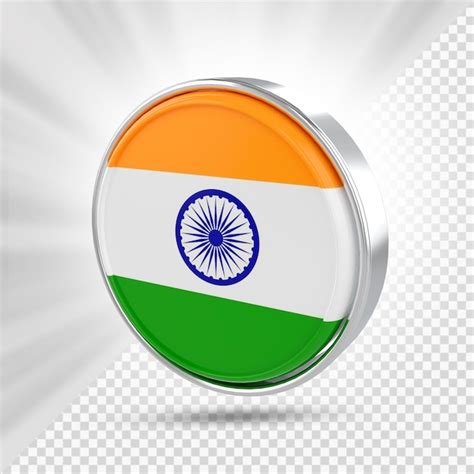 Premium PSD India Flag Icon