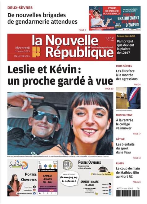 Arc Atlantique Press On Twitter Rt E Niort Presse La Une De La