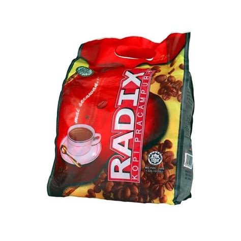 Original Radix Hpa Coffee Contains 32 Sachets Of Malaysia Shopee Malaysia