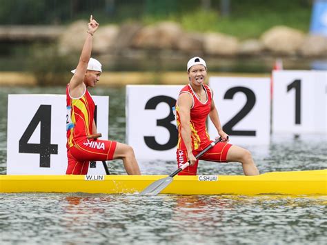 杭州亞運 國家隊皮划艇靜水女子200米雙人划艇奪金 Rthk