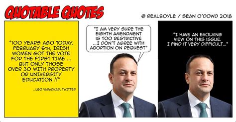 Taoiseach Leo Varadkar Quotable Quotes