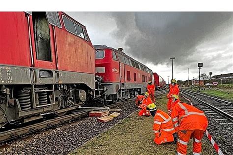 Bahnhof Westerland Z Ge Fahren Nach Unfall Wieder