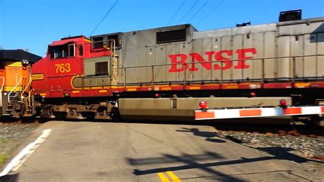 BNSF Warbonnet On New NS Train Meets CSX Train The 1 Top Train On CSX