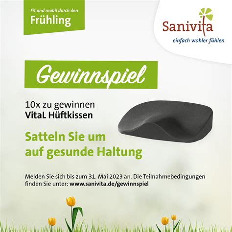 Bertram Vital Sanitätshaus Frühlings Gewinnspiel