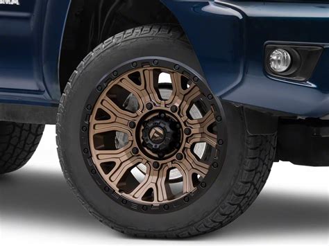 Fuel Wheels Tacoma Traction Matte Bronze Lug Wheel X Mm Offset