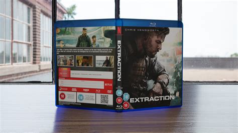 Artstation Extraction 2020 Custom Blu Ray Cover