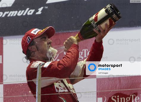 Marina Bay Circuit Singapore 26th September 2010 Fernando Alonso