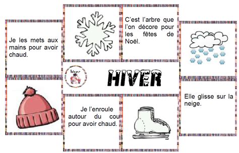 Les Meilleures Carte Hiver Cp Carte Heuristique Hiver Cp