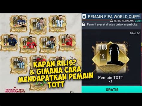 Jadwal Rilis Pemain Tott Fifa Mobile Pembahasan Cara Mendapatkan