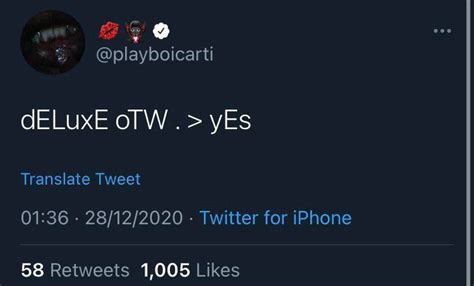 RAPMAIS on Twitter 2 anos que Playboi Carti prometeu a versão Deluxe