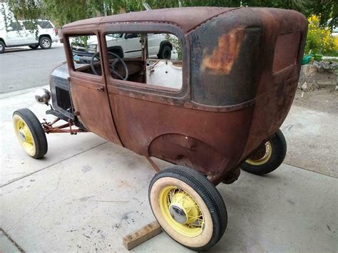 1929 Ford Model A Tudor Hot Rod Rat Rod Street Rod Trog Scta 4 Banger Salt Flats For Sale