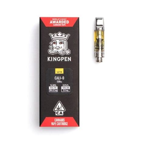 Kingpen Cali O Mg Cartridge Thc Vape Pen For Sale