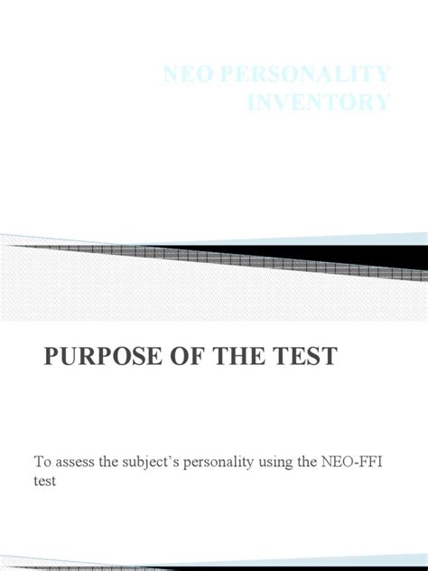 Neo Personality Inventory | PDF