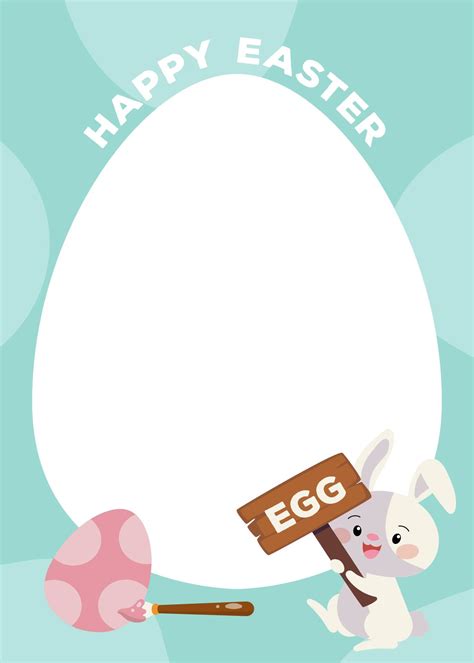 Best Printable Happy Easter Border Artofit