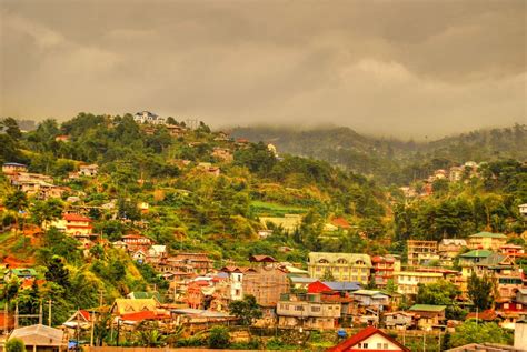 Baguio City Skyline Eastern Baguio City Baguio Tourist Spots