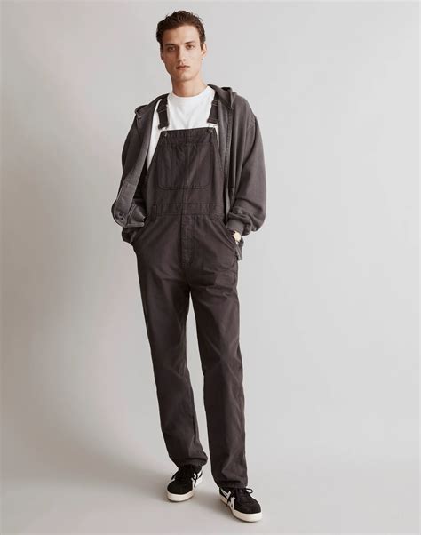 Garment-Dyed Canvas Overalls