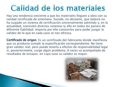 Criterio De Seleccion De Los Materiales