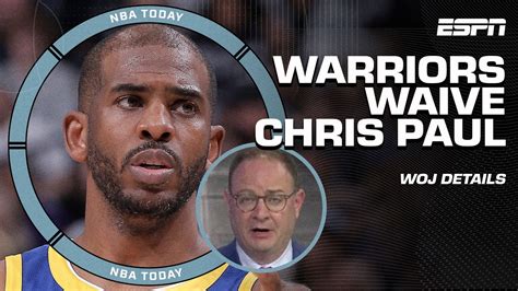 Warriors WAIVING Chris Paul Will Become FREE AGENT Woj Says This