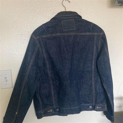 Double Sex Pocket Denim Jacket OPEN TO Depop