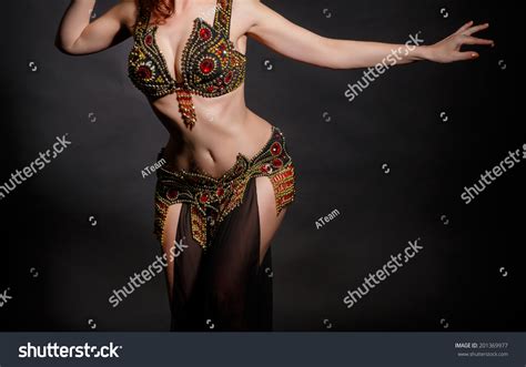 Beautiful Belly Dance Movement Arabian Belly Dancer Bellydance