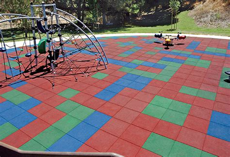 Kid Kushion Playground Tile Diamond Safety Concepts