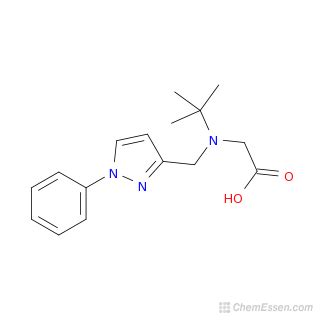 2 Tert Butyl 1 Phenyl 1H Pyrazol 3 Yl Methyl Amino Acetic Acid