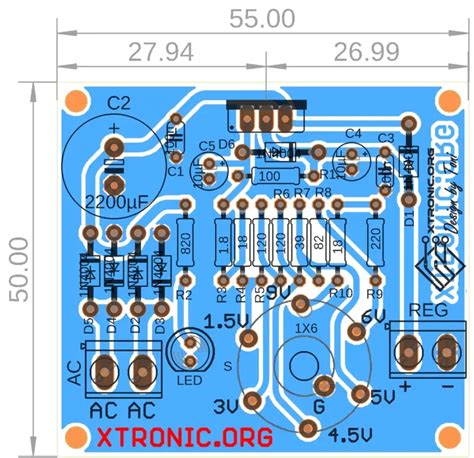 Circuit regulated linear power supply with lm317 – Artofit