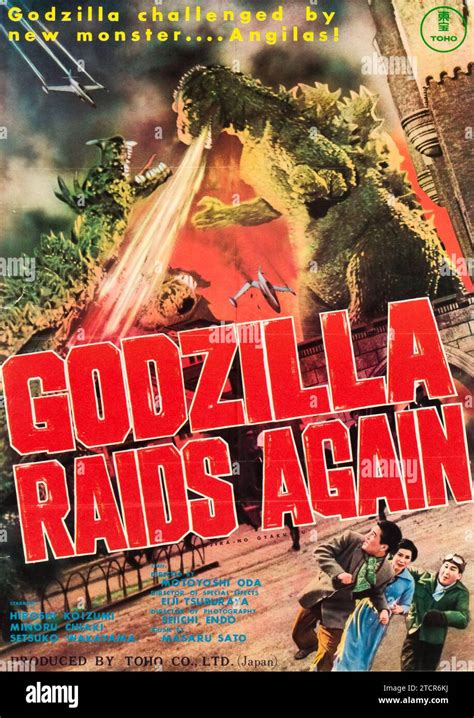 Godzilla Raids Again (Gigantis the Fire Monster) Japan (Toho, 1955 ...