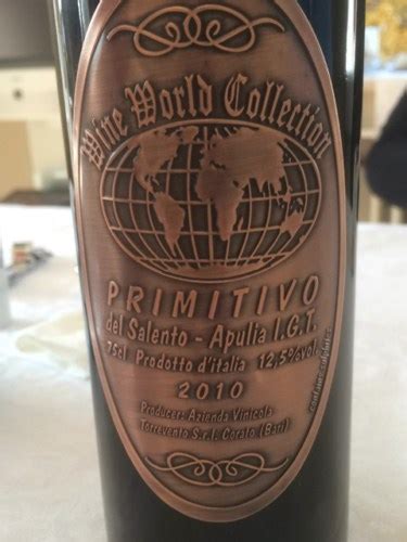 Torrevento Wine World Collection Primitivo Vivino Brasil